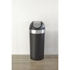 Umbra Venti Black/Silver Trash Can 086758-047-REM